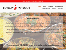 Tablet Screenshot of bombaytandoor.com